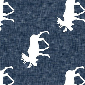 moose on navy linen (large scale) (90)