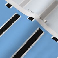 Botswana Ladder Stripes - Flag