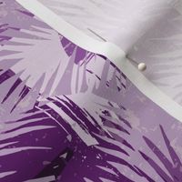 Palm Tree Tropical Summer Purple Geometric Pattern