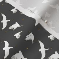 Birds in Flight_dark grey