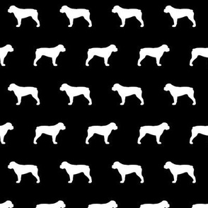 American Bulldog Black and White