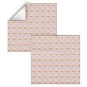 Modern Art Deco in Blush & Gold - Small version