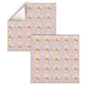 Modern Art Deco in Blush and Gold - large