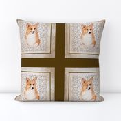 Corgi Pillow/Panel