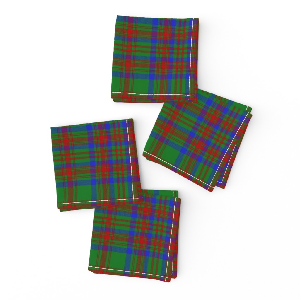 Matheson hunting tartan #2, 6" modern colors