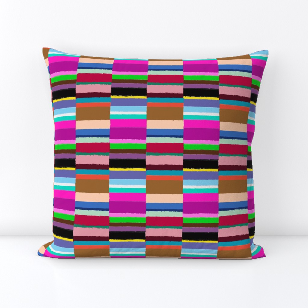 Tribal Stripe Kilim in Multi