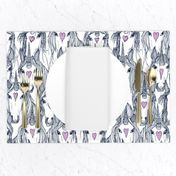 unicorn love navy orchid