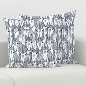 unicorn love navy orchid