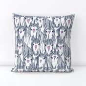 unicorn love navy orchid