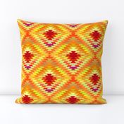 Sun Bright Kilim Textured Visually