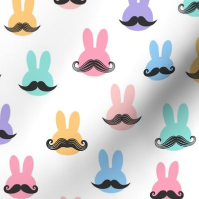 mr. bunny - pastels