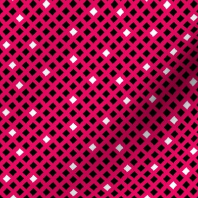 Arizona Diamonds (Pink, Black and White)