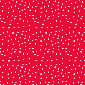 Pretty Red and White Polka Dots