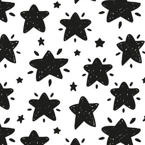 Shining Stars b&w