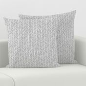 Grey Crazy Chevron Herringbone Gray Hand Drawn Geometric Pattern GingerLous