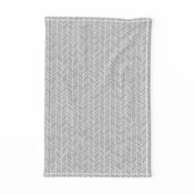 Grey Crazy Chevron Herringbone Gray Hand Drawn Geometric Pattern GingerLous