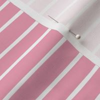 Rose Pink Stripes - Hand Drawn Geometric Shapes Baby Nursery Kids Children GingerLous