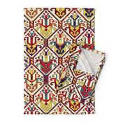 KILIM Fabric in white