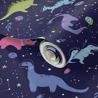 Dinosaurs in Outer Space - Small