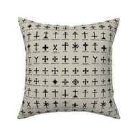 Christian Crosses - Light Taupe // Small