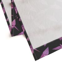 I spy origami cranes (medium violet/pink)