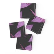 I spy origami cranes (medium violet/pink)