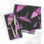 I spy origami cranes (medium violet/pink)