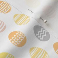 (small scale) Easter eggs - spring fabric