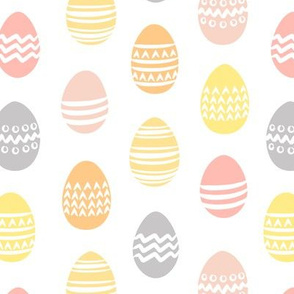 Easter eggs - spring fabric