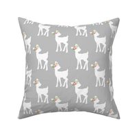 Fawn (medium grey) – Baby Deer Girls Nursery Bedding