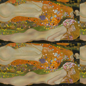 Klimt water serpents 