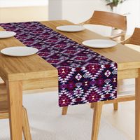 Kilim in Orchid and Navy