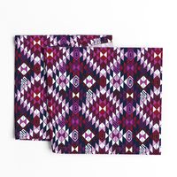 Kilim in Orchid and Navy