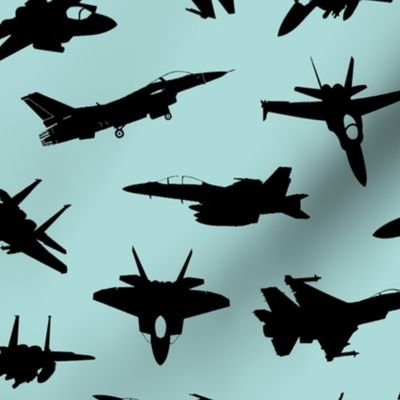 Fighter Jets on Pool // Large