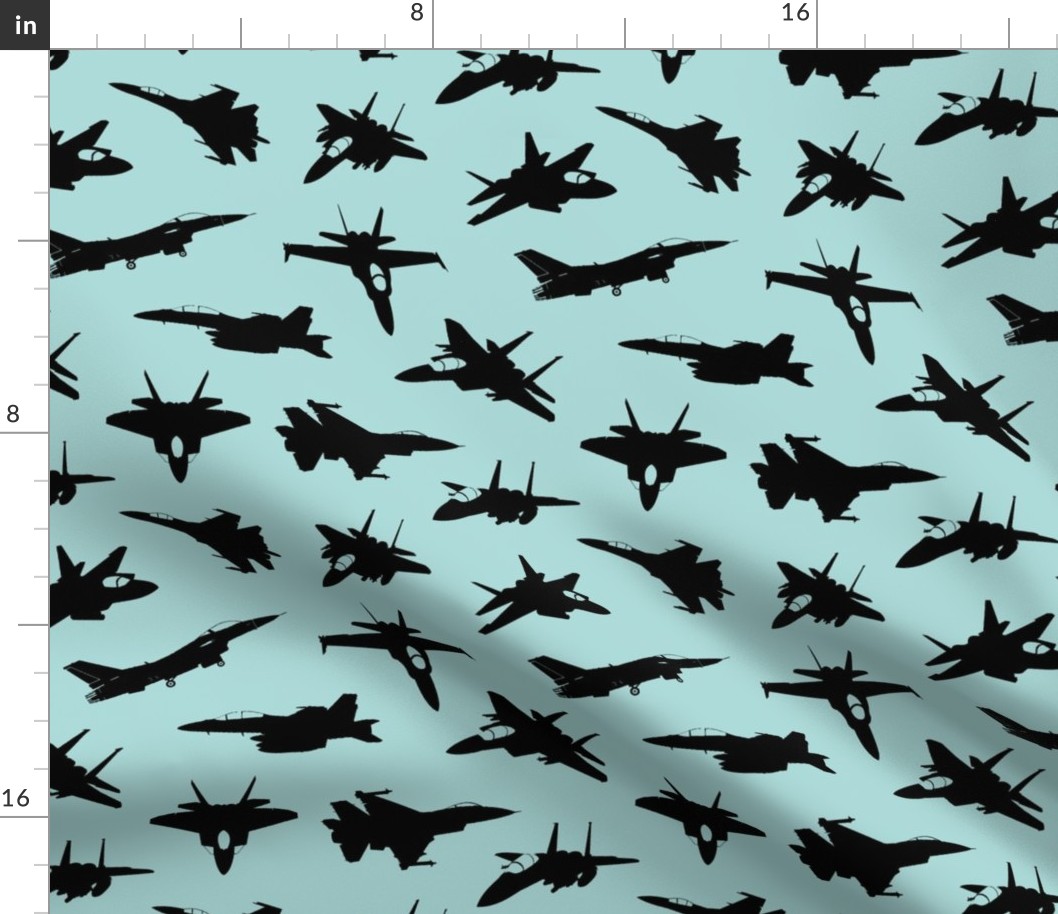 Fighter Jets on Pool // Large