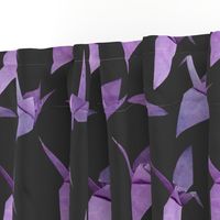 origami cranes ultra violet