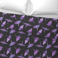 origami cranes ultra violet