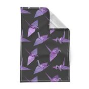 origami cranes ultra violet