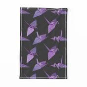 origami cranes ultra violet