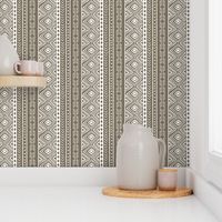 Taupe Mud Cloth // Small