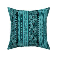 Turquoise Mud Cloth // Small