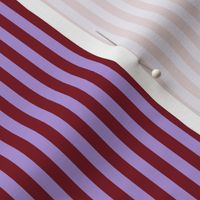 Red and Lavender Stripe, Equal