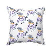 Purple Bike with Lavender