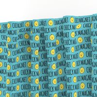 Chick Magnet - Easter Fabric