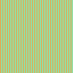 Gold Green Equal Stripes