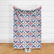 Kilim Pinks and Blues