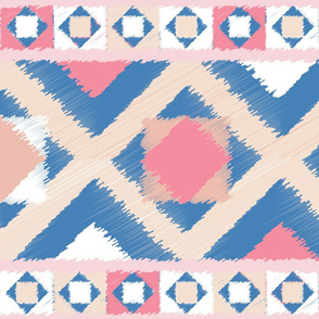 Kilim Pinks and Blues