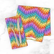 Paper Crane Rainbow Chevron