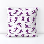 Purple Skiers // Large