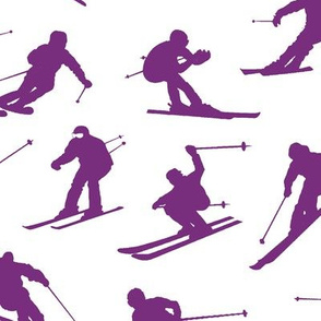 Purple Skiers // Large